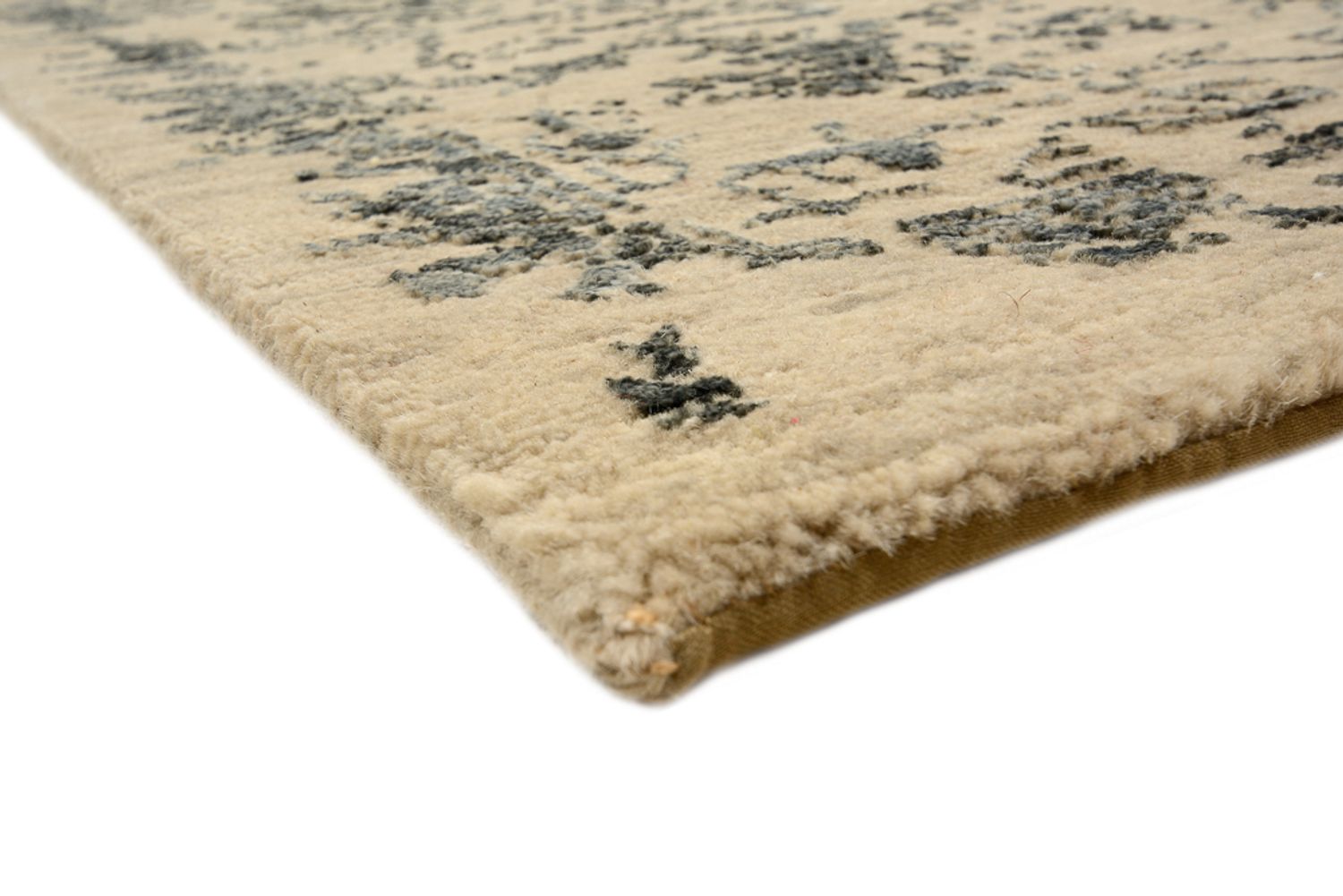Tapis design - 301 x 199 cm - beige foncé