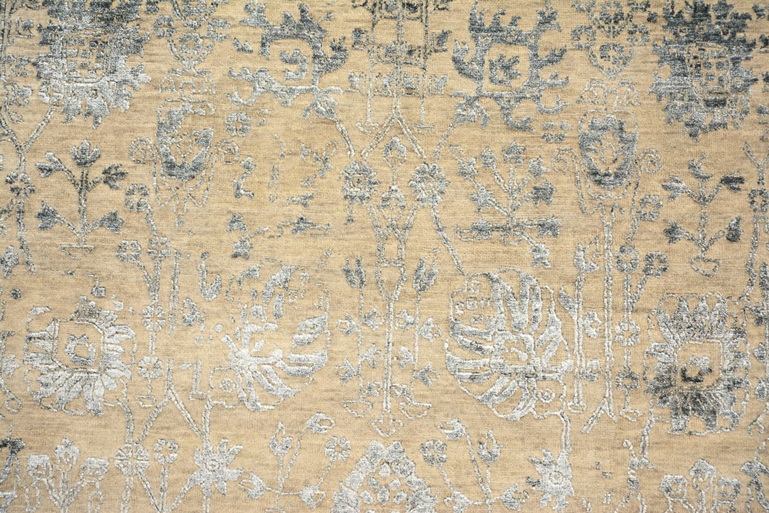 Tapis design - 301 x 199 cm - beige foncé