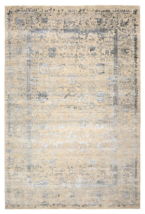 Tapis design - 302 x 201 cm - beige foncé