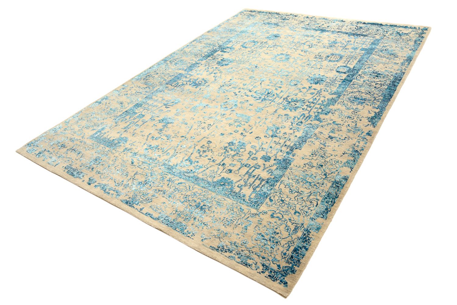 Tapis design - 294 x 205 cm - beige clair