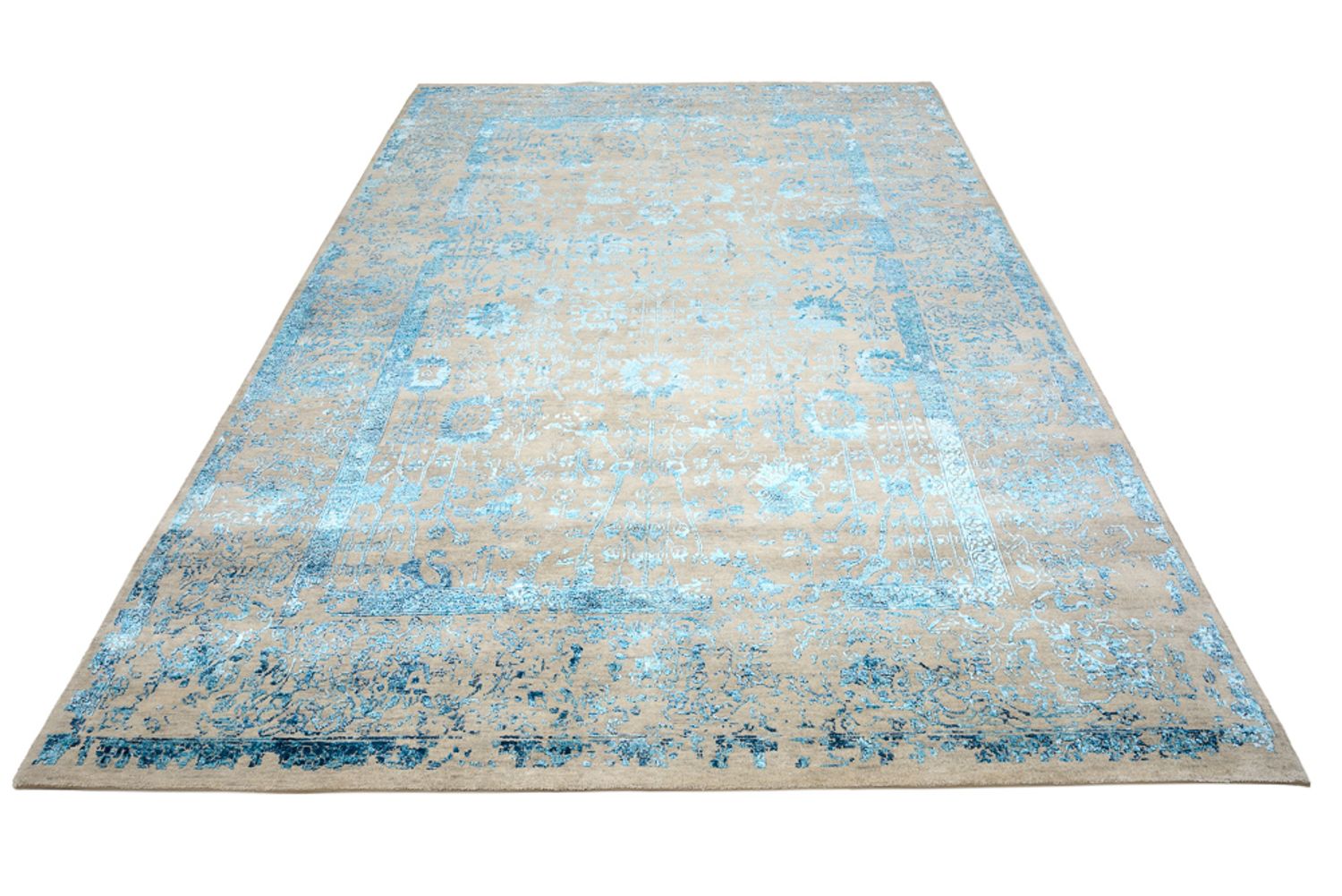 Tapis design - 294 x 205 cm - beige clair