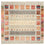 Tapis Gabbeh - Loribaft Indus carré  - 202 x 199 cm - beige clair