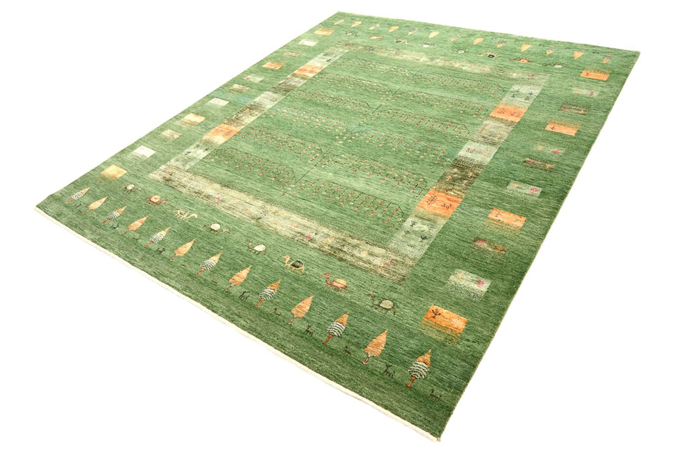 Tapis Loribaft indien Tapis 246x206cm - Tapis en laine
