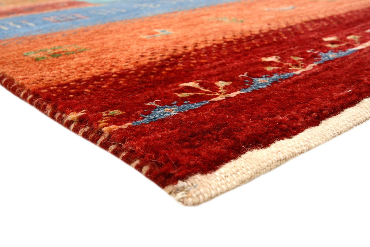 Tapis Gabbeh - Loribaft Indus - 199 x 153 cm - rouge