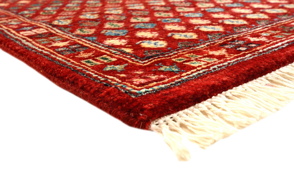 Tapis design - 155 x 97 cm - rouge bordeaux