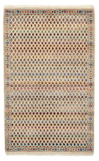 Tapis design - 153 x 96 cm - beige clair