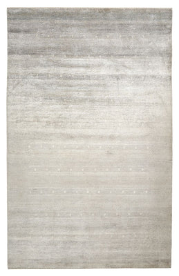 Tapis Gabbeh - Loribaft Indus - 300 x 190 cm - gris clair