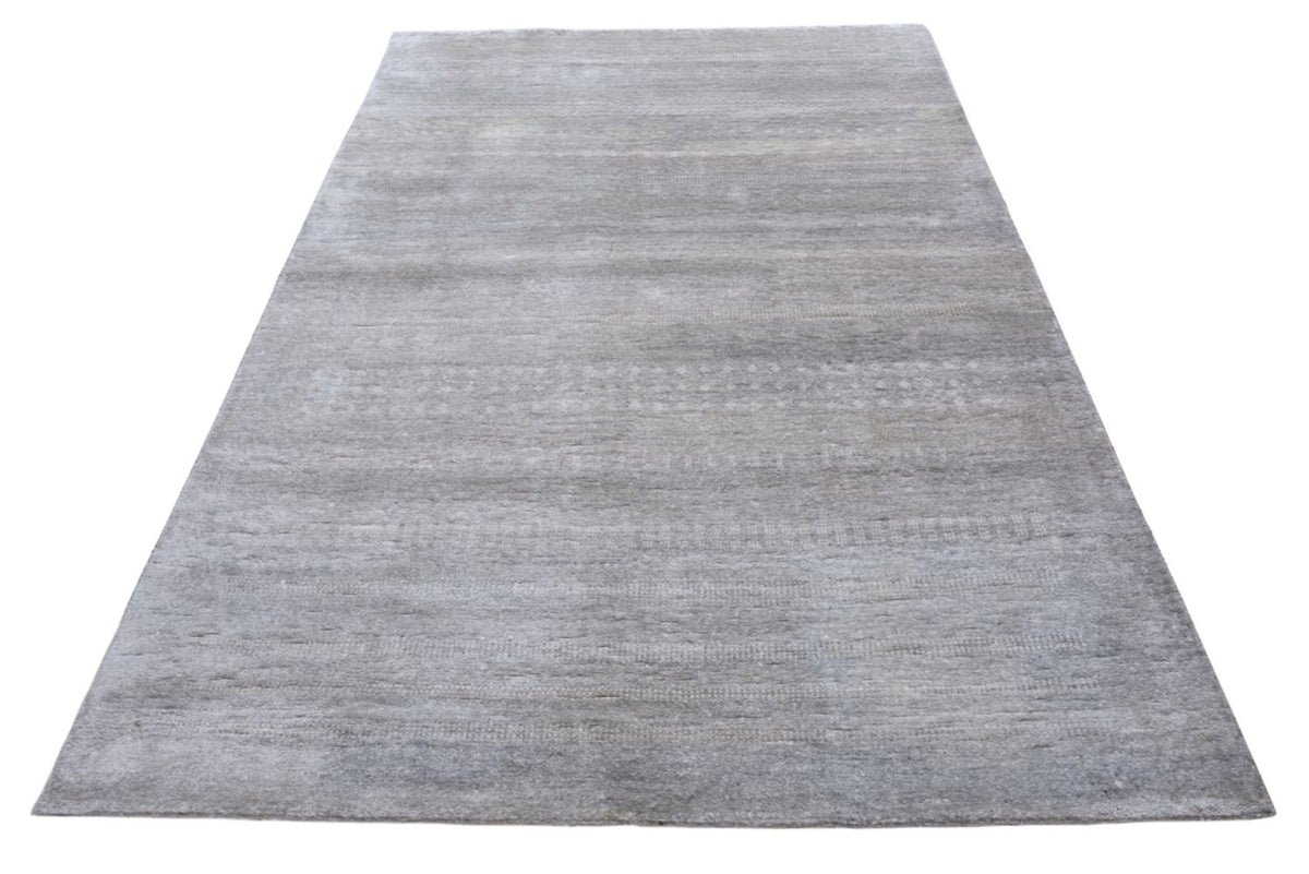 Tapis Gabbeh - Loribaft Indus - 300 x 190 cm - gris clair