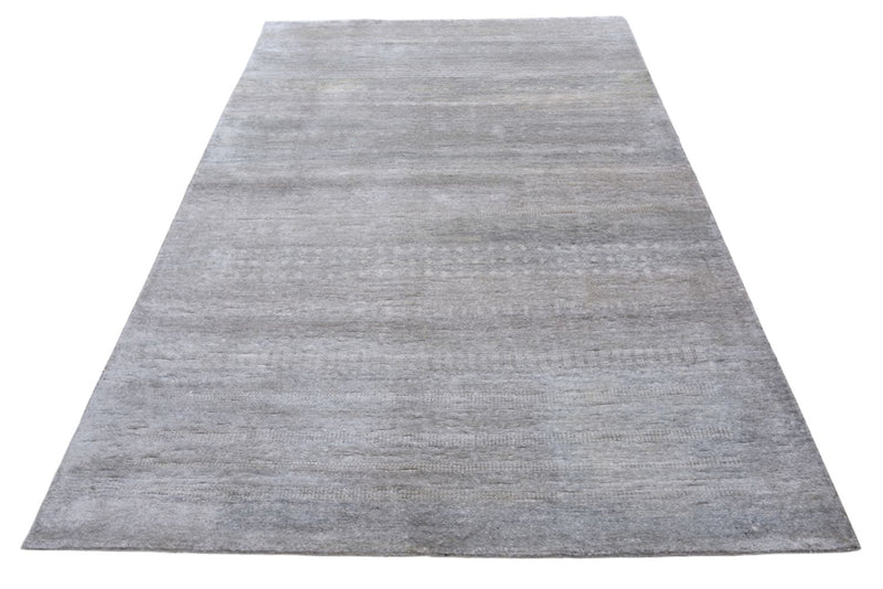 Tapis Gabbeh - Loribaft Indus - 300 x 190 cm - gris clair