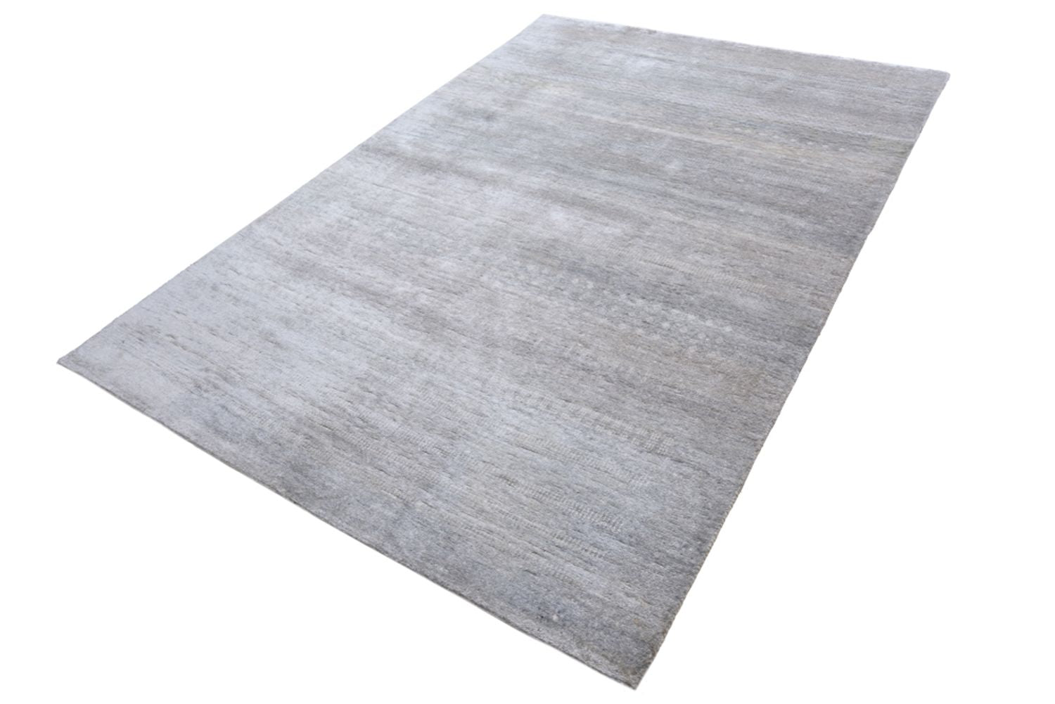 Tapis Gabbeh - Loribaft Indus - 300 x 190 cm - gris clair