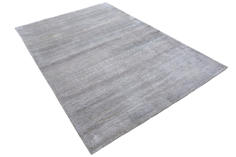 Tapis Gabbeh - Loribaft Indus - 300 x 190 cm - gris clair