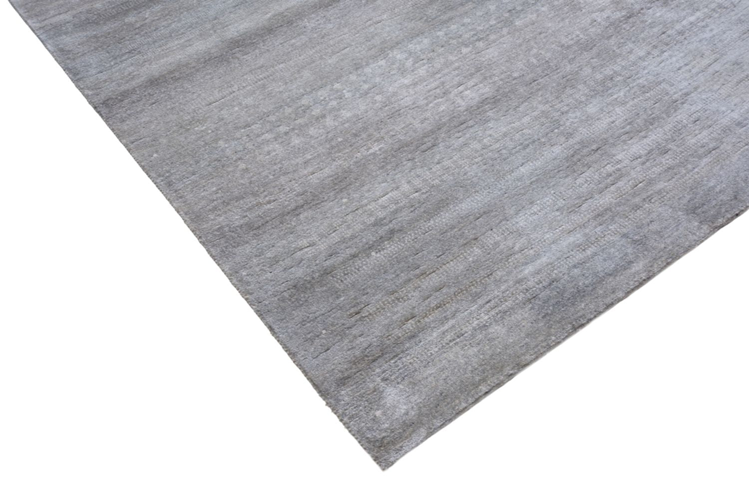 Tapis Gabbeh - Loribaft Indus - 300 x 190 cm - gris clair