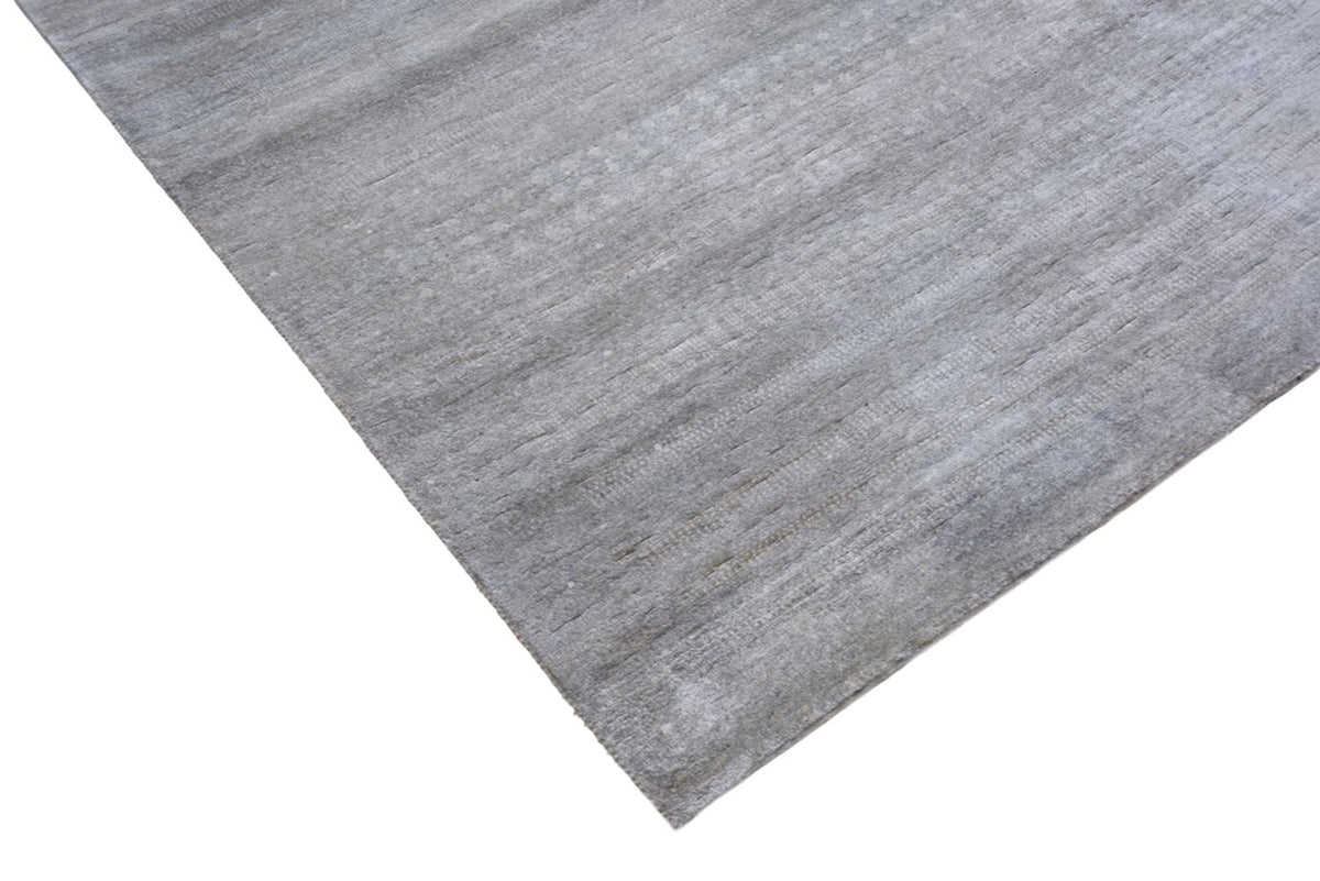 Tapis Gabbeh - Loribaft Indus - 300 x 190 cm - gris clair