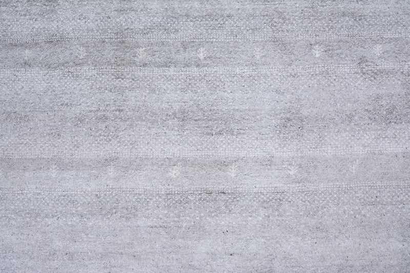 Tapis Gabbeh - Loribaft Indus - 300 x 190 cm - gris clair