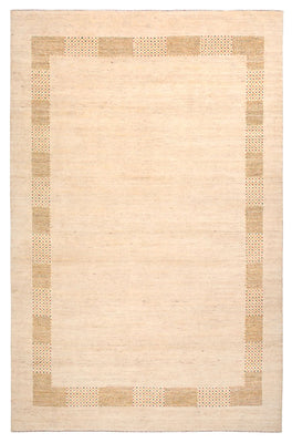 Tapis Gabbeh - Loribaft Indus - 295 x 191 cm - beige clair