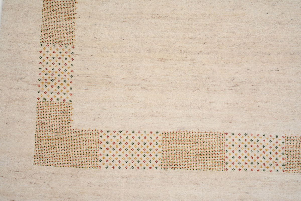 Tapis Gabbeh - Loribaft Indus - 295 x 191 cm - beige clair