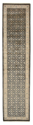 Tapis de couloir Tapis oriental - Bidjar - Indus - 368 x 83 cm - beige foncé