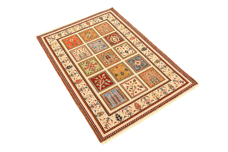 Tapis oriental - 117 x 84 cm - crème