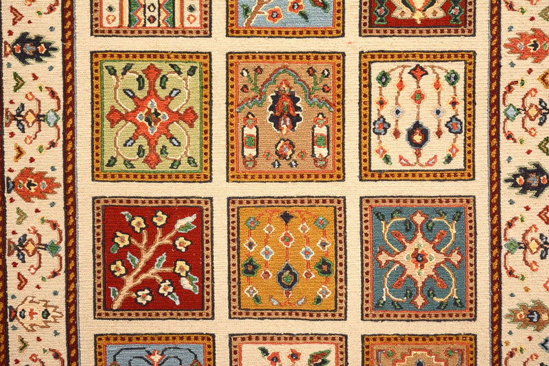 Tapis oriental - 117 x 84 cm - crème