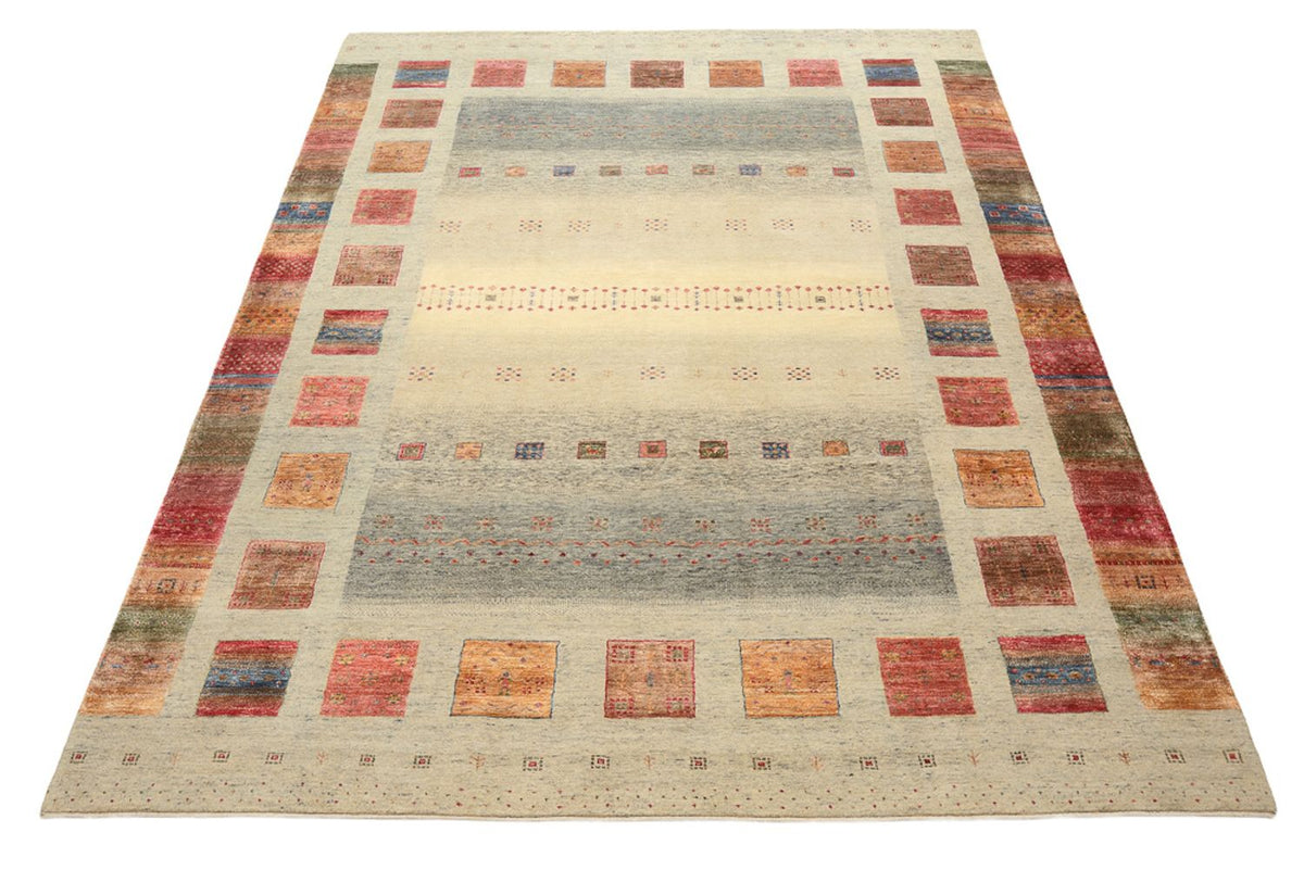 Tapis Gabbeh - Loribaft Indus - 336 x 250 cm - beige foncé