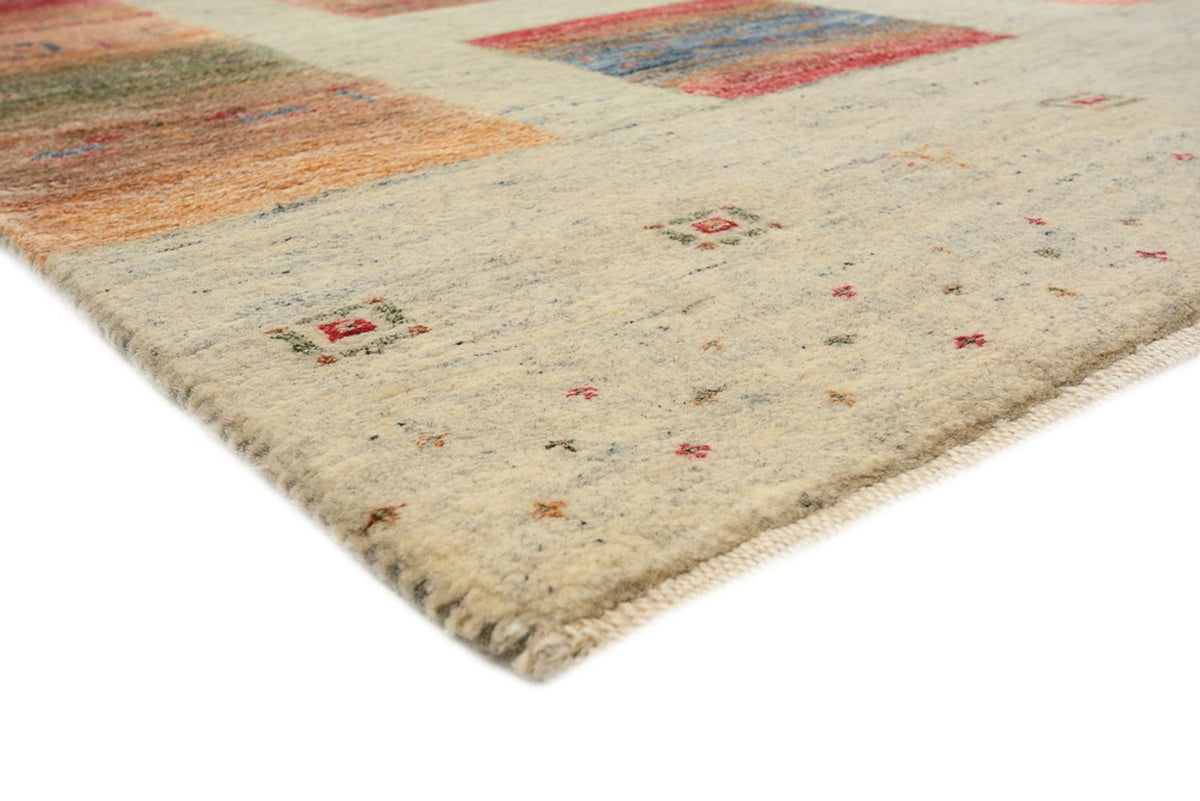 Tapis Gabbeh - Loribaft Indus - 336 x 250 cm - beige foncé