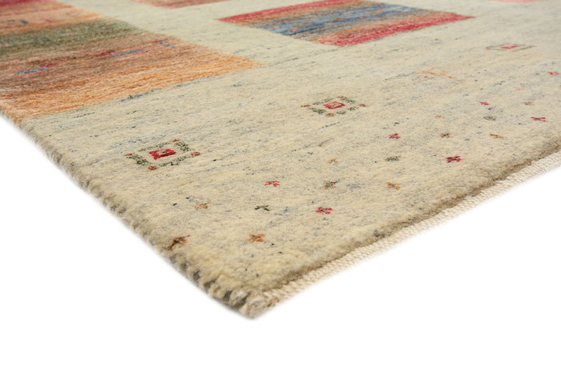 Tapis Gabbeh - Loribaft Indus - 336 x 250 cm - beige foncé