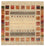 Tapis Gabbeh - Loribaft Indus carré  - 206 x 204 cm - beige foncé