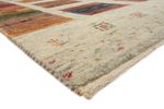 Tapis Gabbeh - Loribaft Indus carré  - 206 x 204 cm - beige foncé