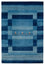 Tapis Gabbeh - Loribaft Indus - 304 x 204 cm - bleu de mer