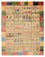 Tapis Gabbeh - Loribaft Indus - 201 x 157 cm - multicolore