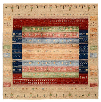 Tapis Loribaft indien Tapis 203x203cm - Tapis en laine