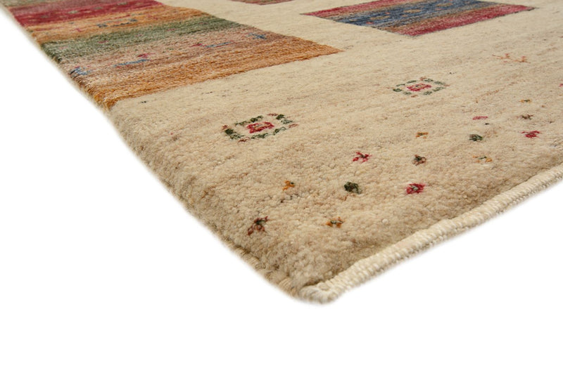 Tapis Gabbeh - Loribaft Indus - 351 x 254 cm - beige foncé