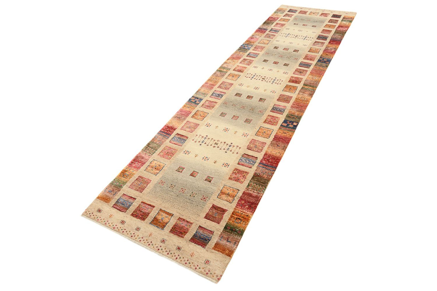 Tapis Loribaft indien Tapis 305x81cm - Tapis en laine