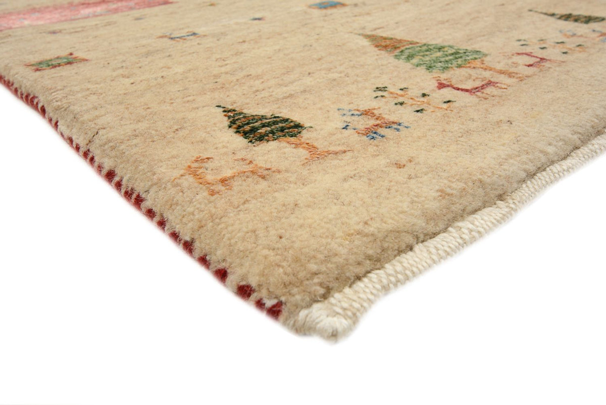 Tapis Gabbeh - Loribaft Indus - 236 x 205 cm - multicolore