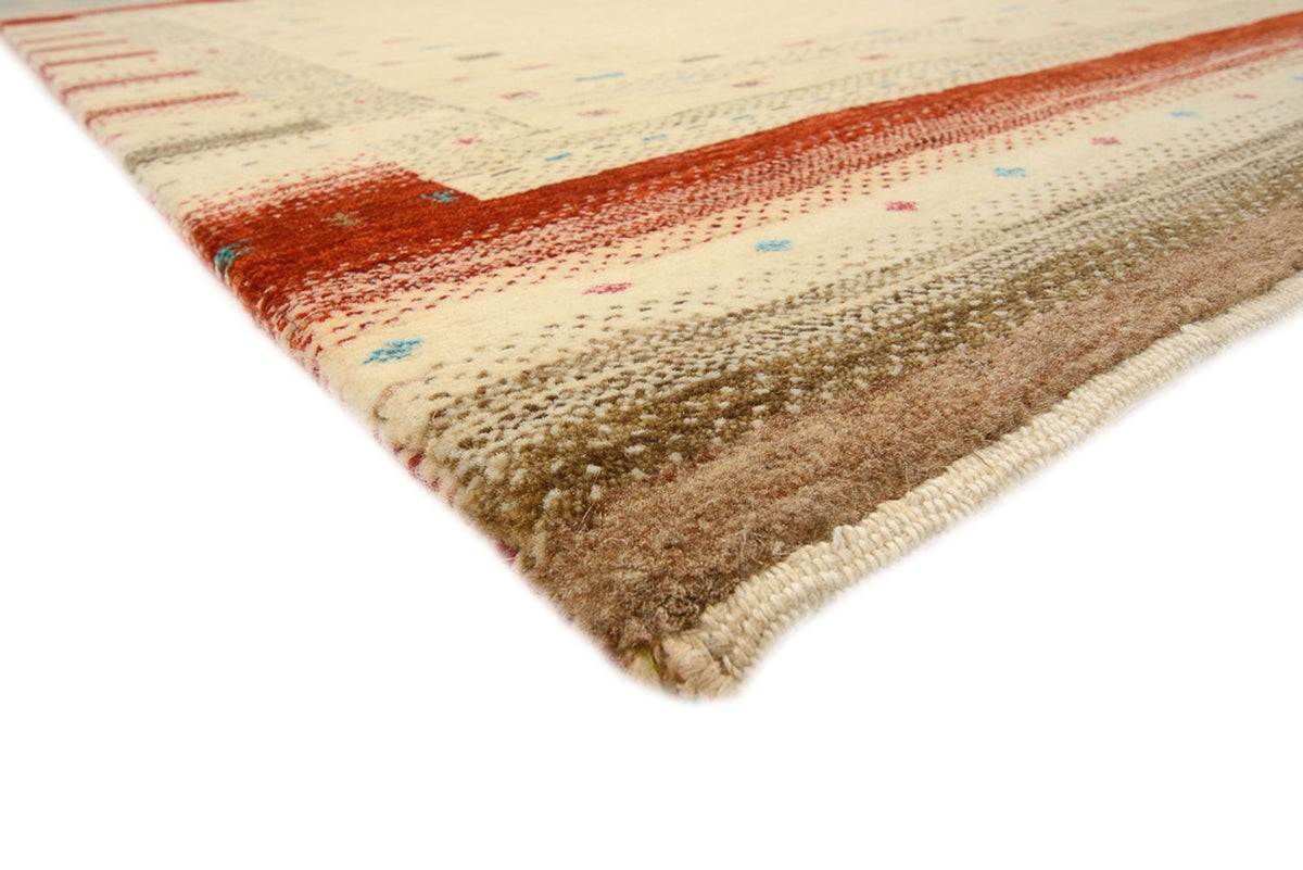 Tapis Gabbeh - Loribaft Indus - 152 x 106 cm - beige clair