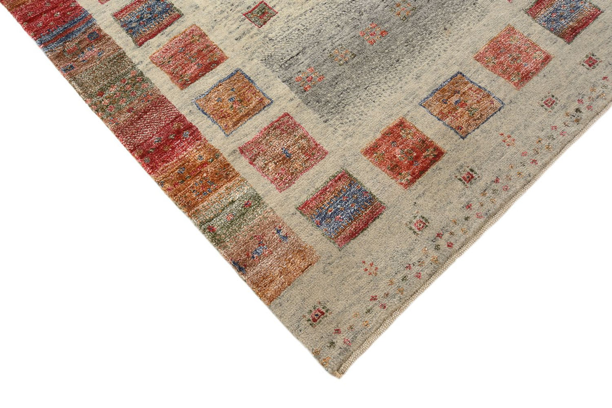 Tapis Gabbeh - Loribaft Indus - 140 x 75 cm - multicolore
