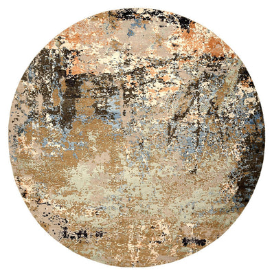 Tapis design - 239 x 237 cm - multicolore