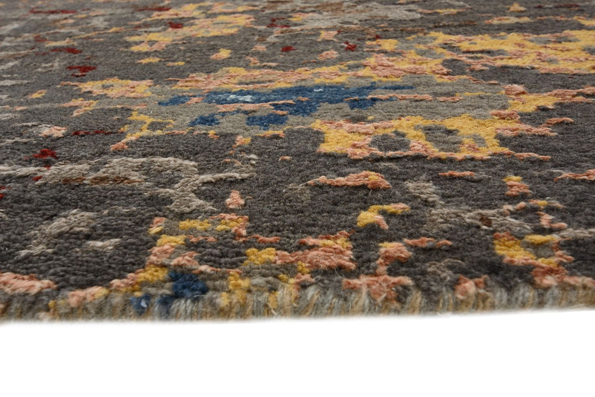 Tapis design ronde  - 182 x 180 cm - multicolore