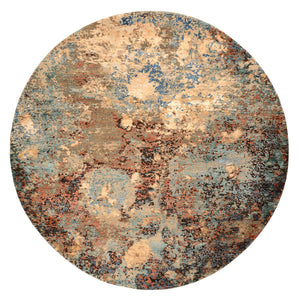 Tapis design - 241 x 239 cm - multicolore