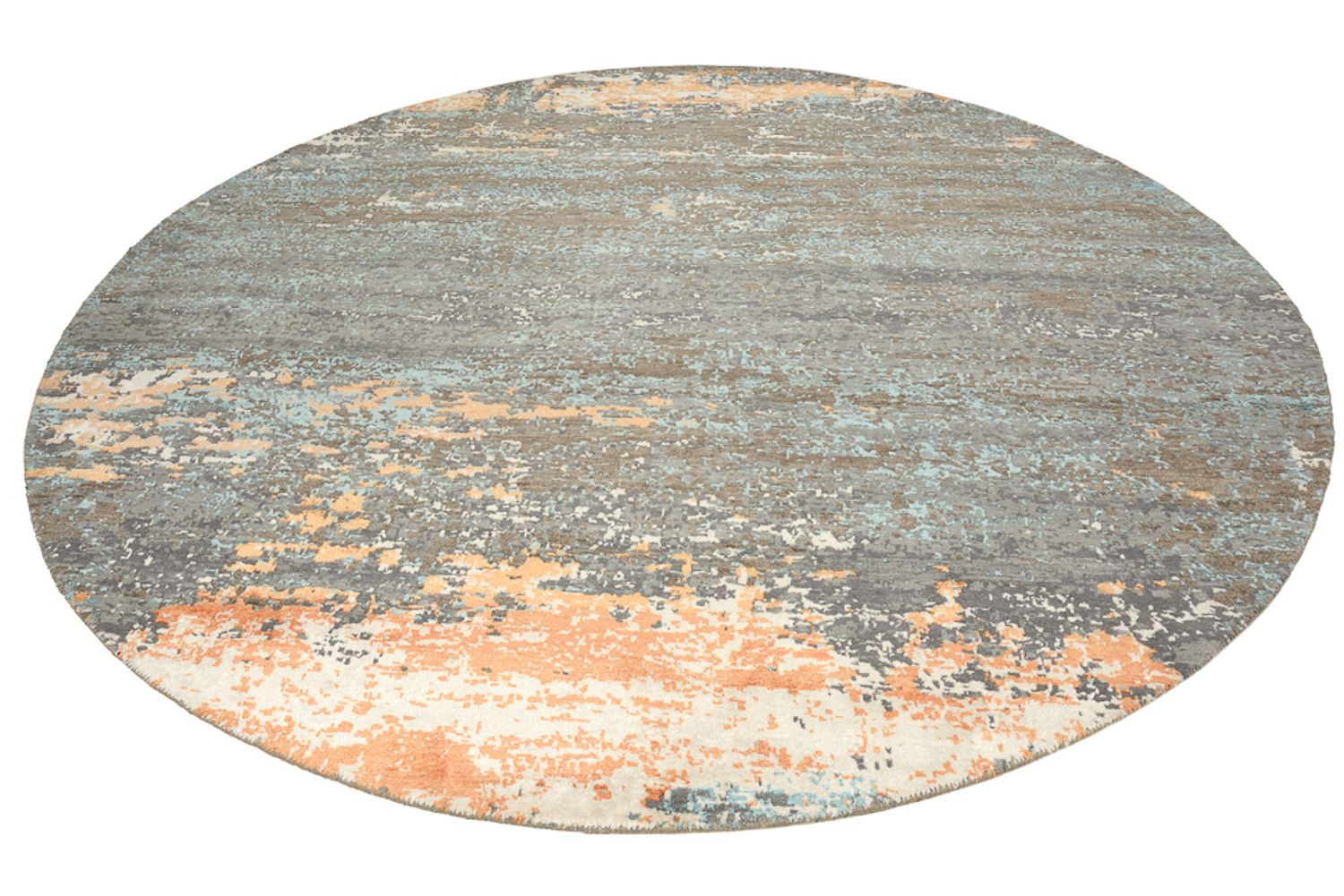 Tapis design - 242 x 240 cm - multicolore