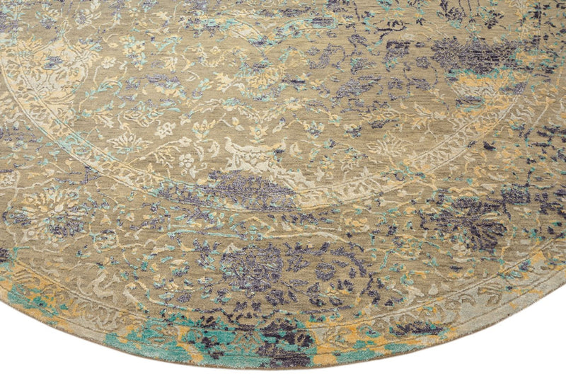 Tapis design - 240 x 238 cm - multicolore