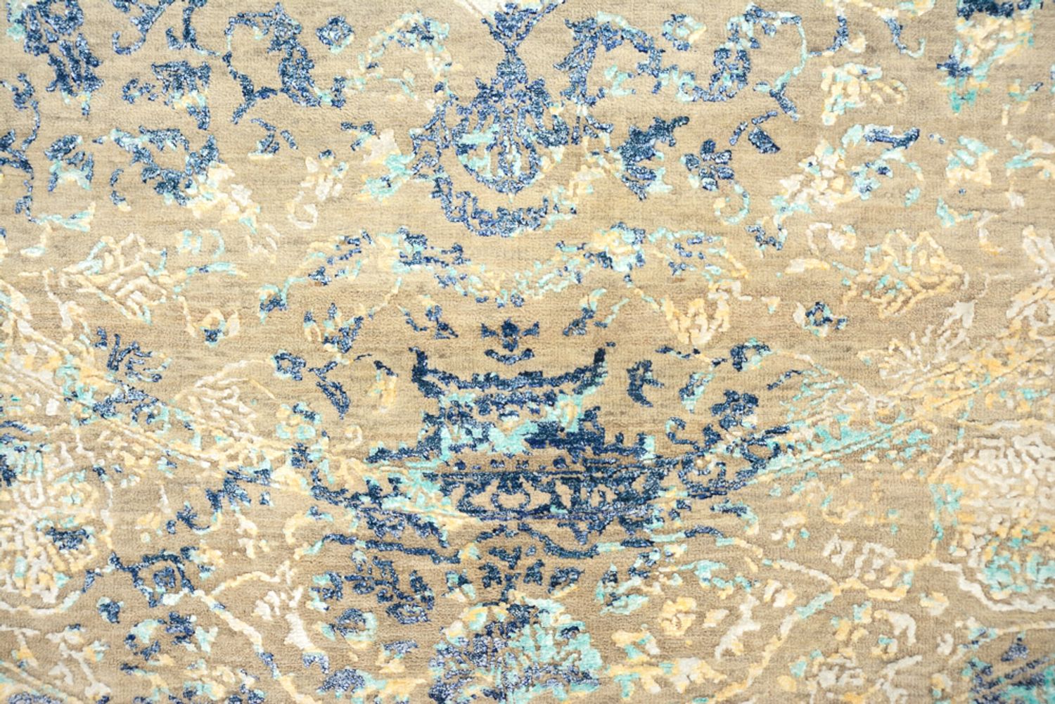 Tapis design ronde  - 201 x 199 cm - multicolore