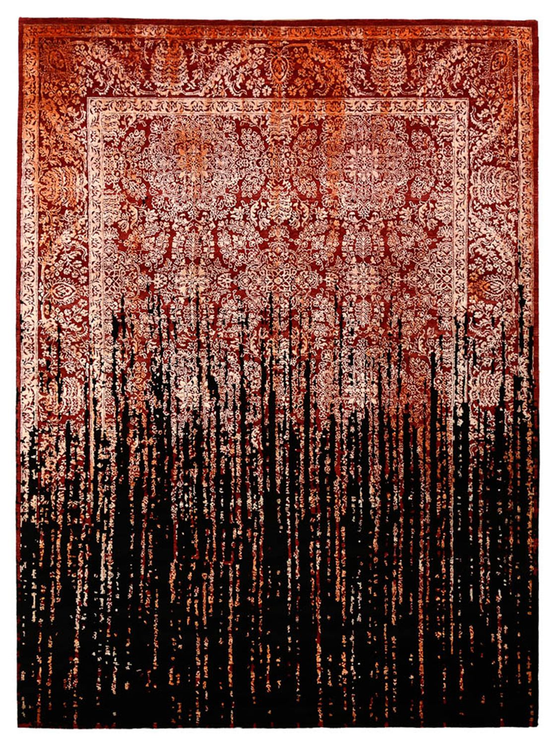 Tapis design - 338 x 251 cm - multicolore