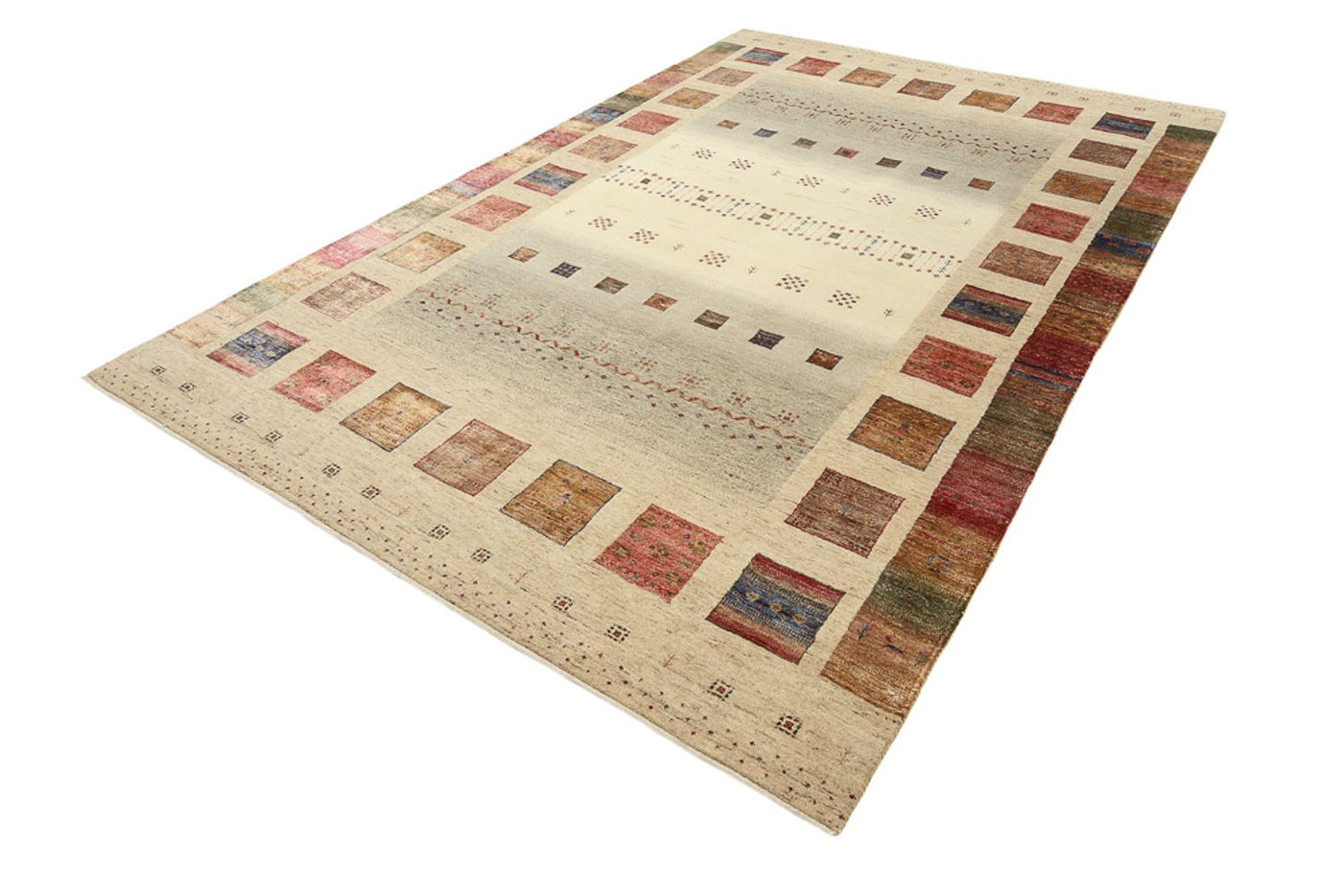 Tapis Loribaft indien Tapis 304x204cm - Tapis en laine