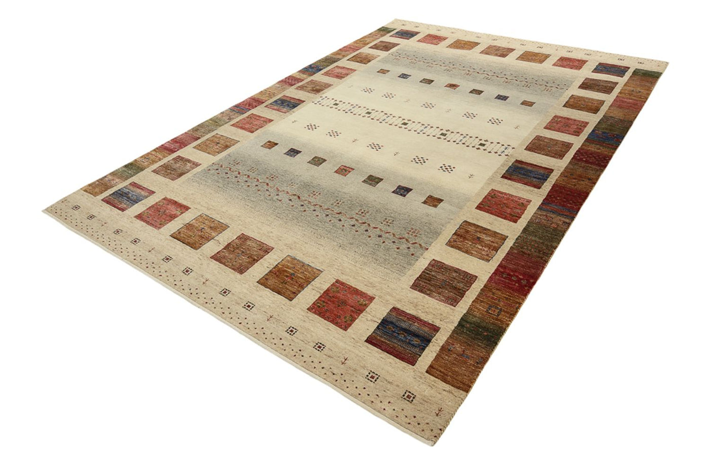 Tapis Loribaft indien Tapis 302x206cm - Tapis en laine