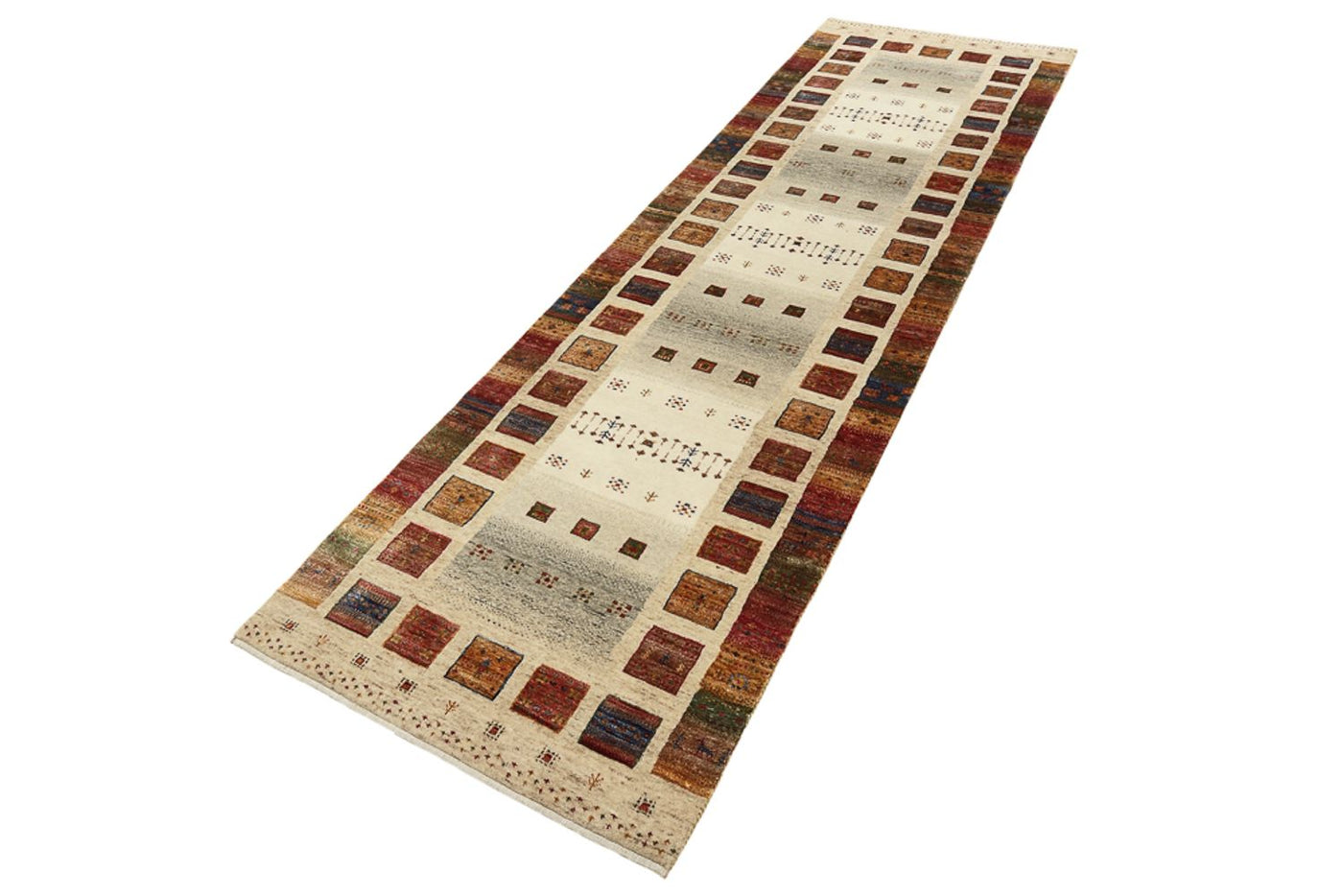 Tapis Loribaft indien Tapis 295x82cm - Tapis en laine