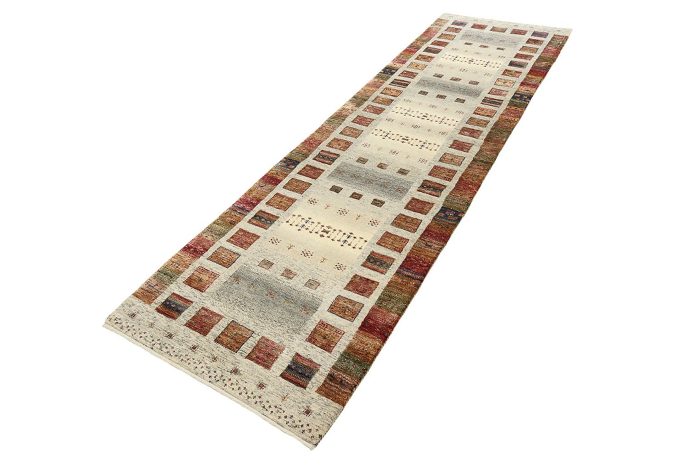 Tapis Loribaft indien Tapis 294x82cm - Tapis en laine