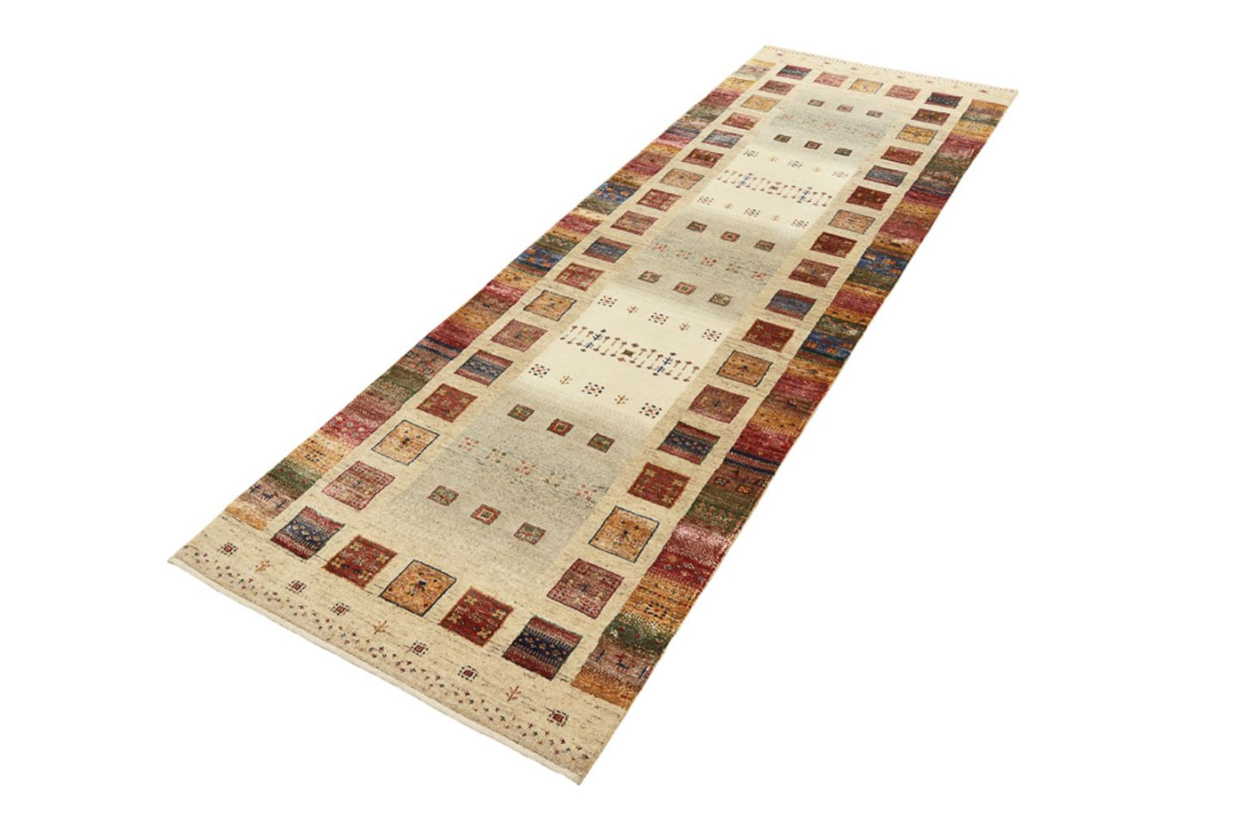 Tapis Loribaft indien Tapis 245x83cm - Tapis en laine
