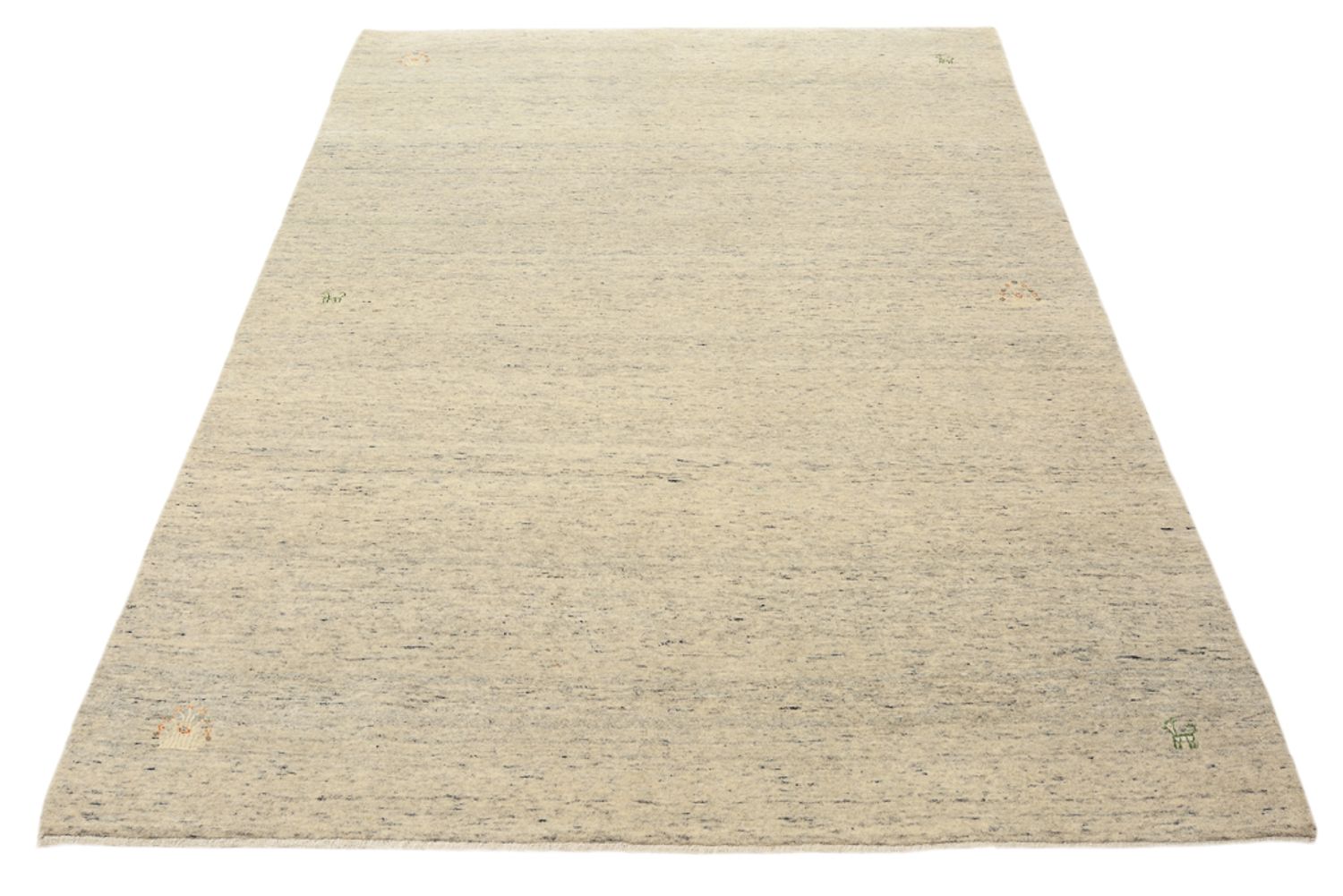 Tapis Gabbeh - Loribaft Indus - 200 x 146 cm - camel