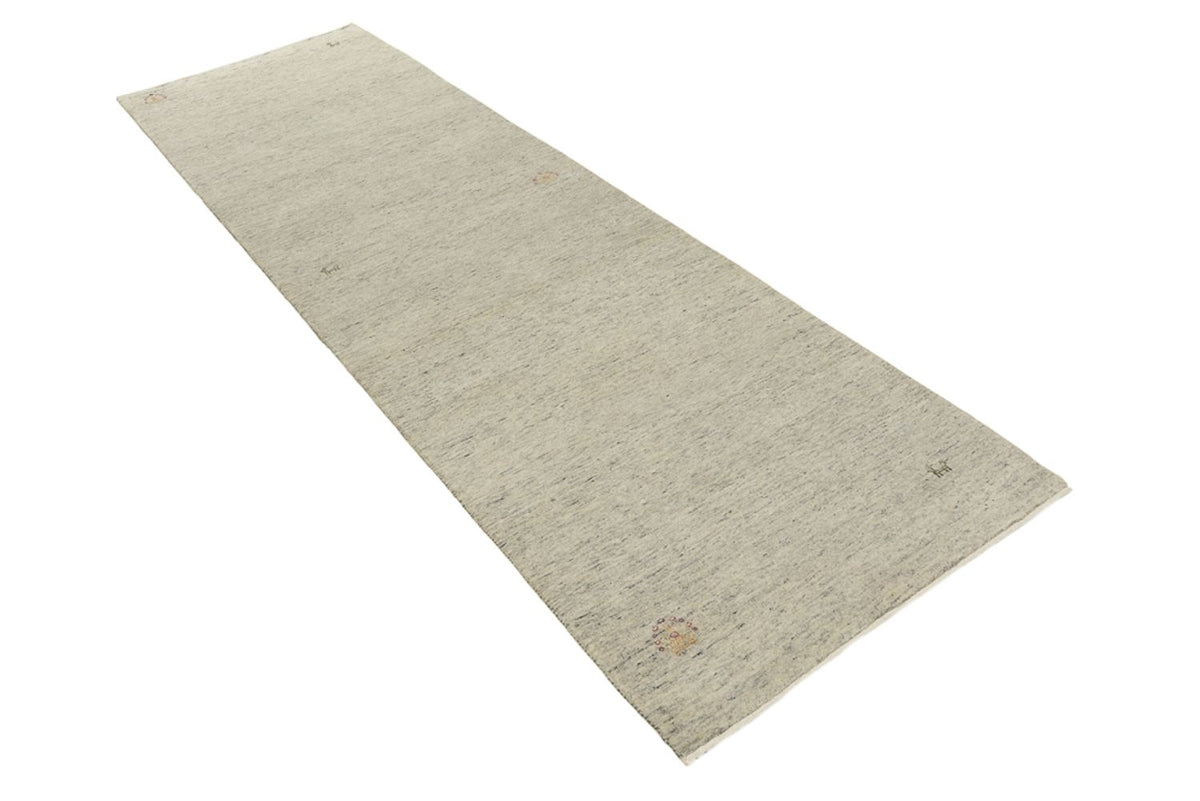 Tapis de couloir Tapis Gabbeh - Loribaft Indus - 296 x 84 cm - camel